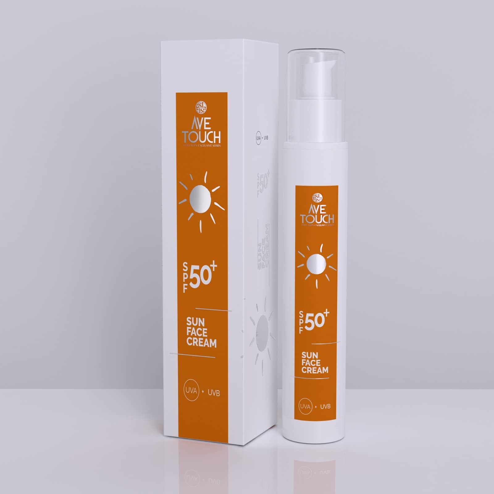 AVE TOUCH GÜNEŞ KREMİ Ave Touch 50+ SPF Sun Face Cream – UVA/UVB Koruma & Nemlendirme - Görsel 1