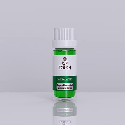 Dökülme Karşıtı Saw Palmetto Shot – Ave Touch Oil Care & Root Care Şampuanı için 10 ml